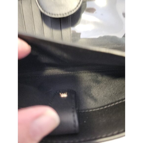 Coach Phone Wallet Wristlet with Disco Star Print Black Pink - Picture 8 of 9